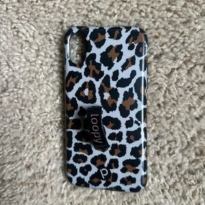 LOOPY | iPhone X Loopy Case Leopard Print
